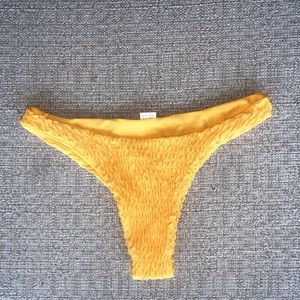 Bright Yellow Cheeky Swim Bottom